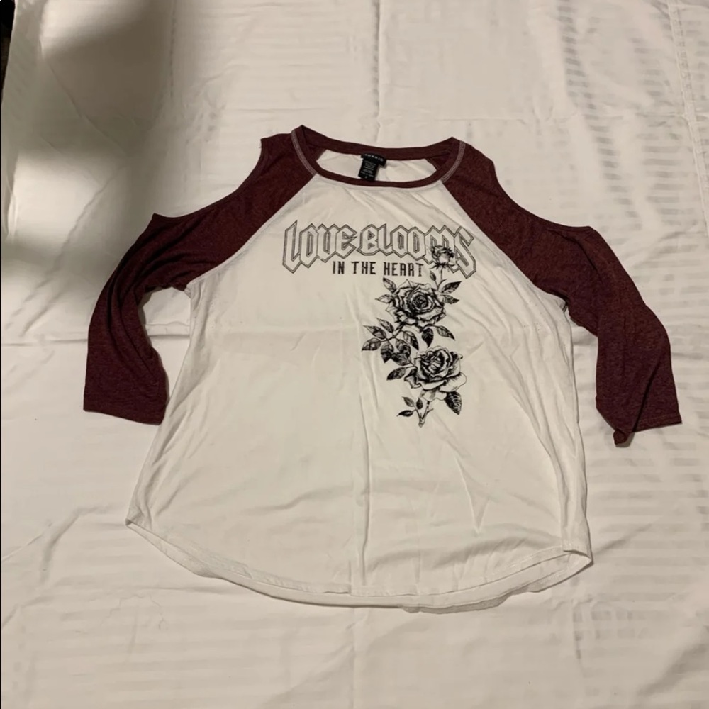 Torrid cold shoulder top